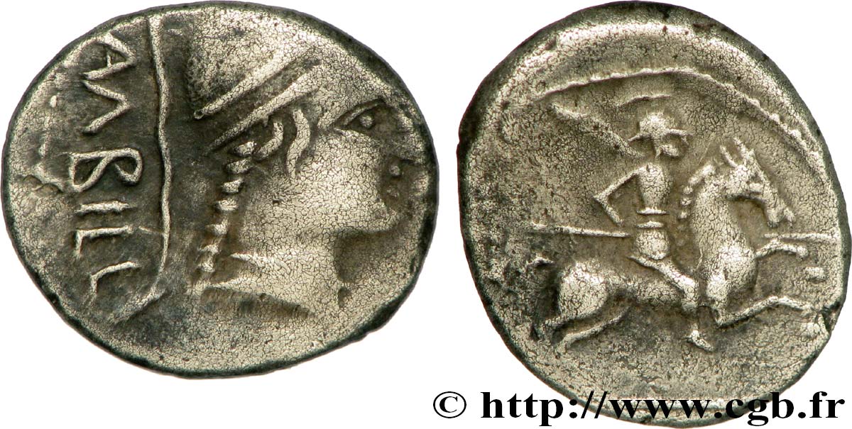 VALLÉE DU RHÔNE Denier au cavalier AMBILLI EBVRO TTB