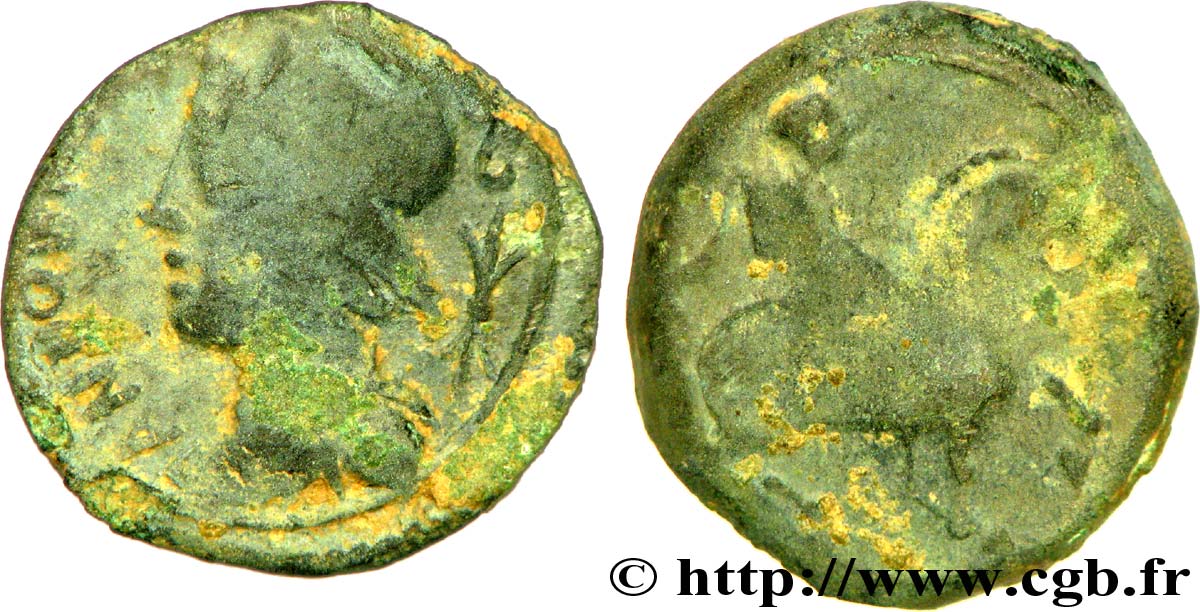 ATRÉBATES (Région d&nbsp;Arras) Bronze ANDOBRV, classe I TB+/TB