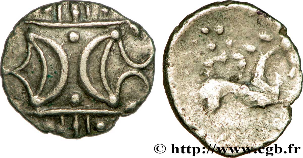 ICENI - ICÉNIENS Unité ou denier en argent “East-Anglian type” TTB/TB+