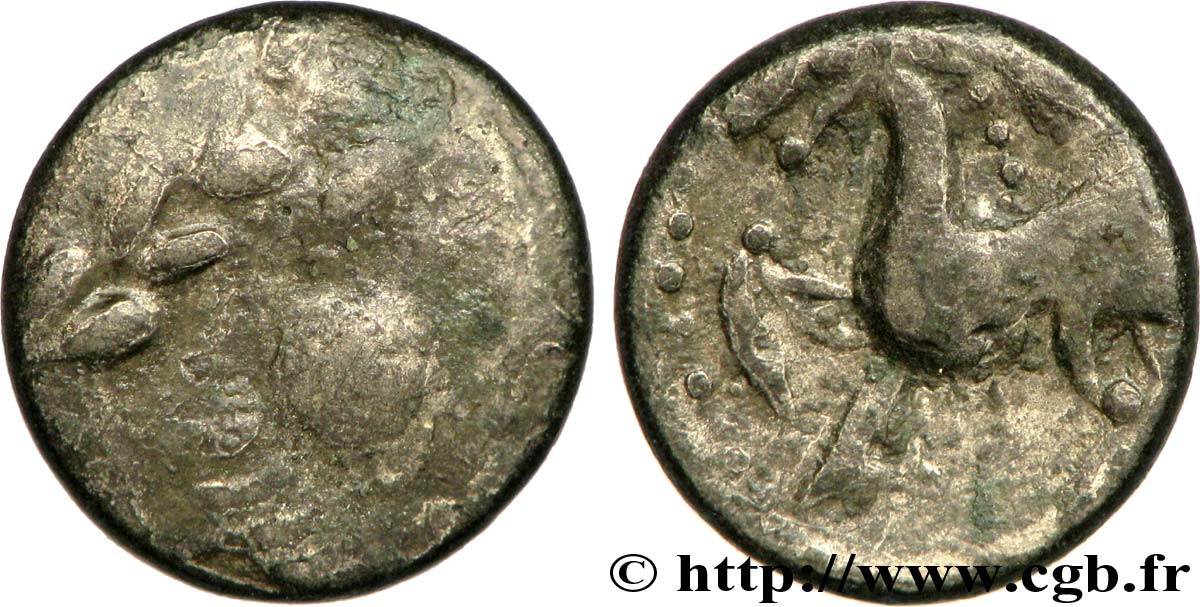 CELTES DU DANUBE - PANNONIE Drachme du “type Kugelwange” B+/TB
