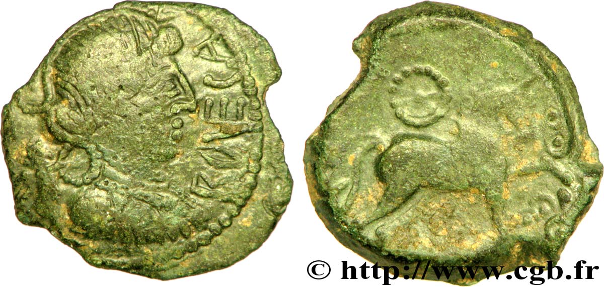 MELDES (Région de Meaux) Bronze ROVECA, classe V TB+