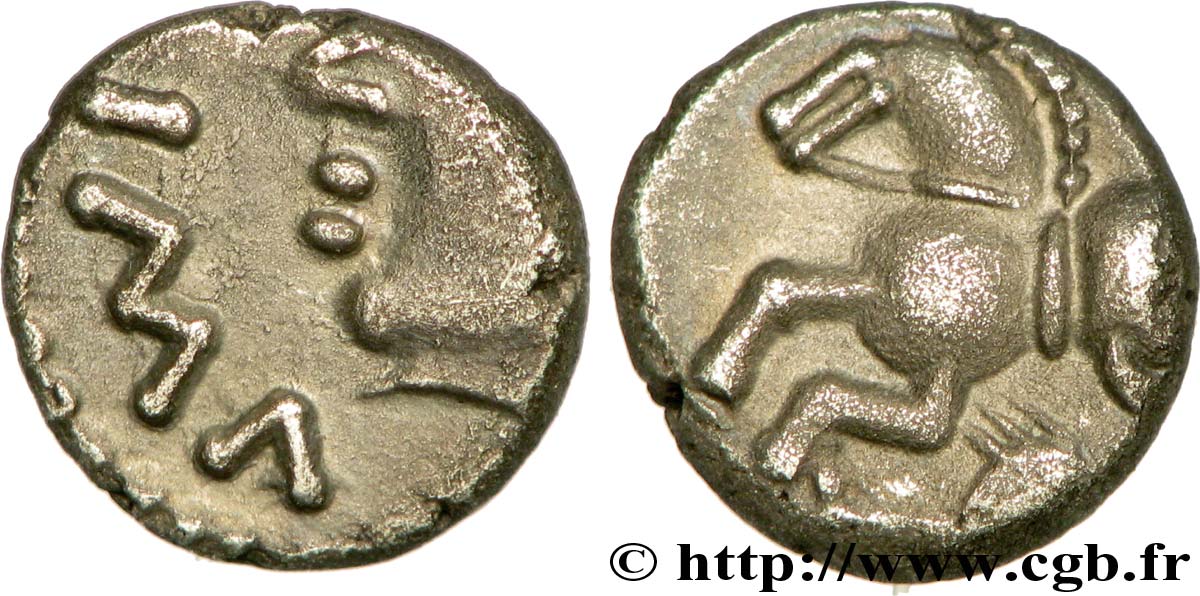 LEUQUES (Région de Toul) Denier SOLIMA/COLIMA TTB+