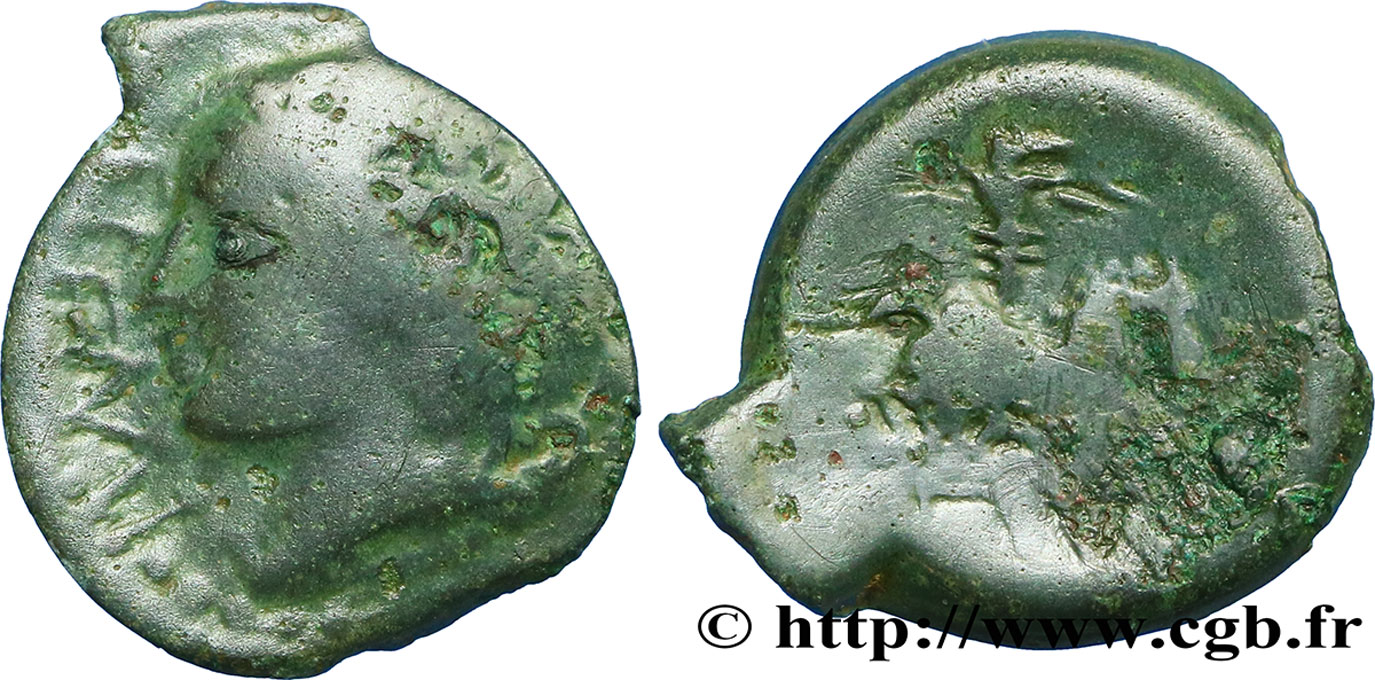 GALLIA BELGICA - MELDI (Región de Meaux) Bronze EPENOS BC