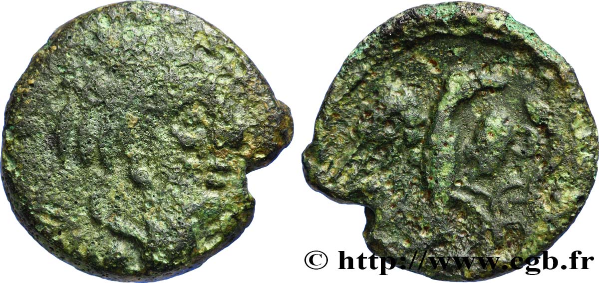 GALLIEN - CARNUTES (Region die Beauce) Bronze “à l’aigle et au serpent” S/fSS