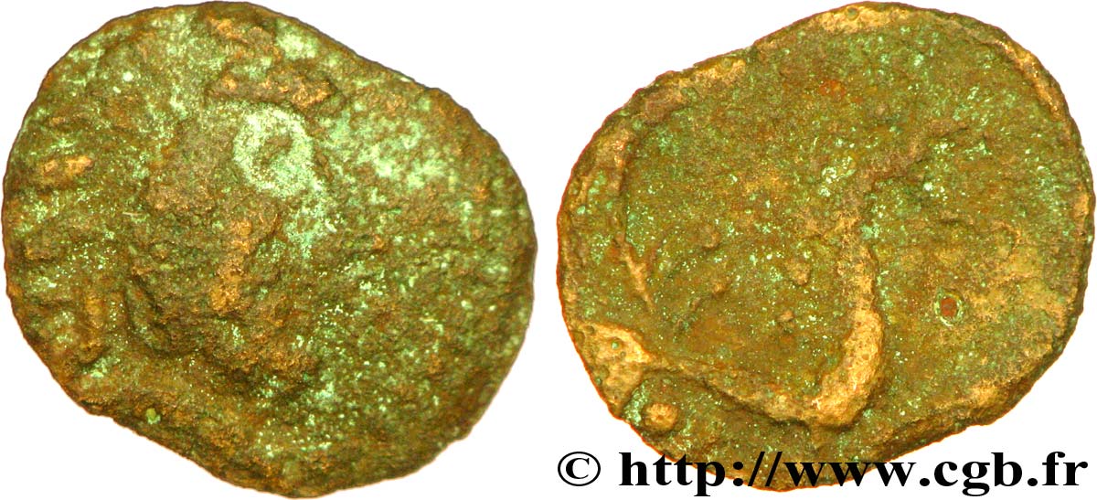 GALLIA - CARNUTES (Beauce area) Bronze au pégase, imitation VF