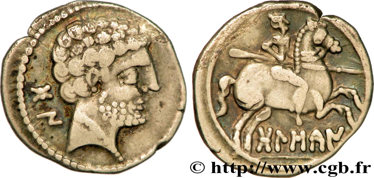 SPAIN - SUSSETANOS - BOLSKAN (OSCA/HUESCA) (Province of Huesca) Denier au cavalier XF/AU