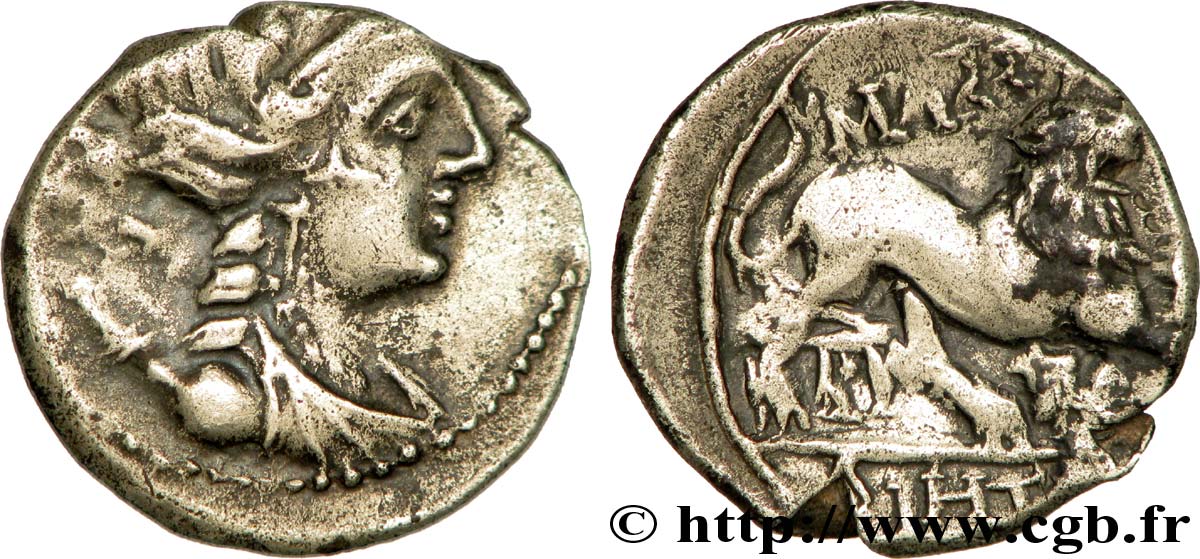 MASSALIA - MARSEILLE “Drachme légère” ou tétrobole TTB