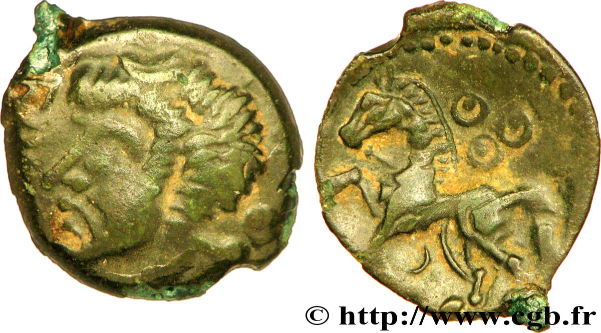 MELDES (Région de Meaux) Bronze ROVECA, classe IIIc TB+/TTB