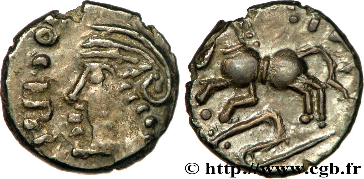 SÉQUANES (Région de Besançon) Denier TOGIRIX TTB+