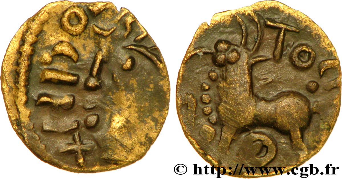 GALLIEN - BELGICA - SEQUANI (Region die Besançon) Bronze TOGIRIX SS