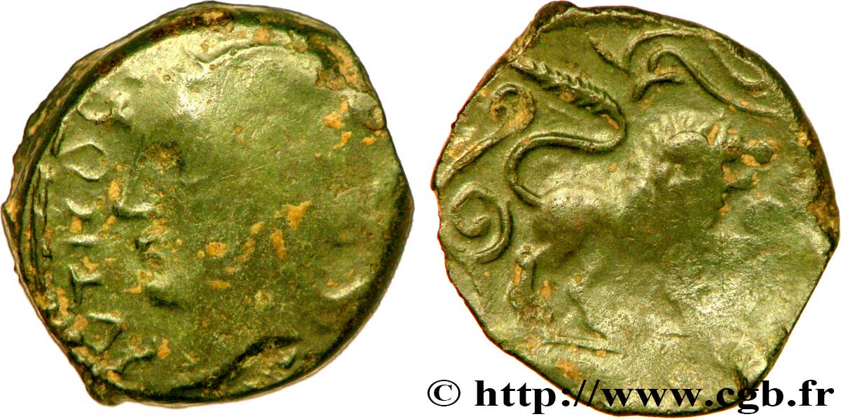 VELIOCASSES (Regione di Normandia) Bronze SVTICOS, classe II au lion q.BB/BB