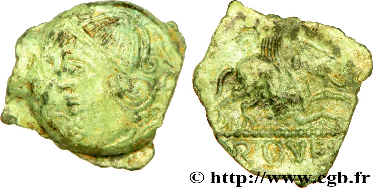 MELDES (Région de Meaux) Bronze ROVECA ARCANTODAN, classe Ib TTB/TTB+