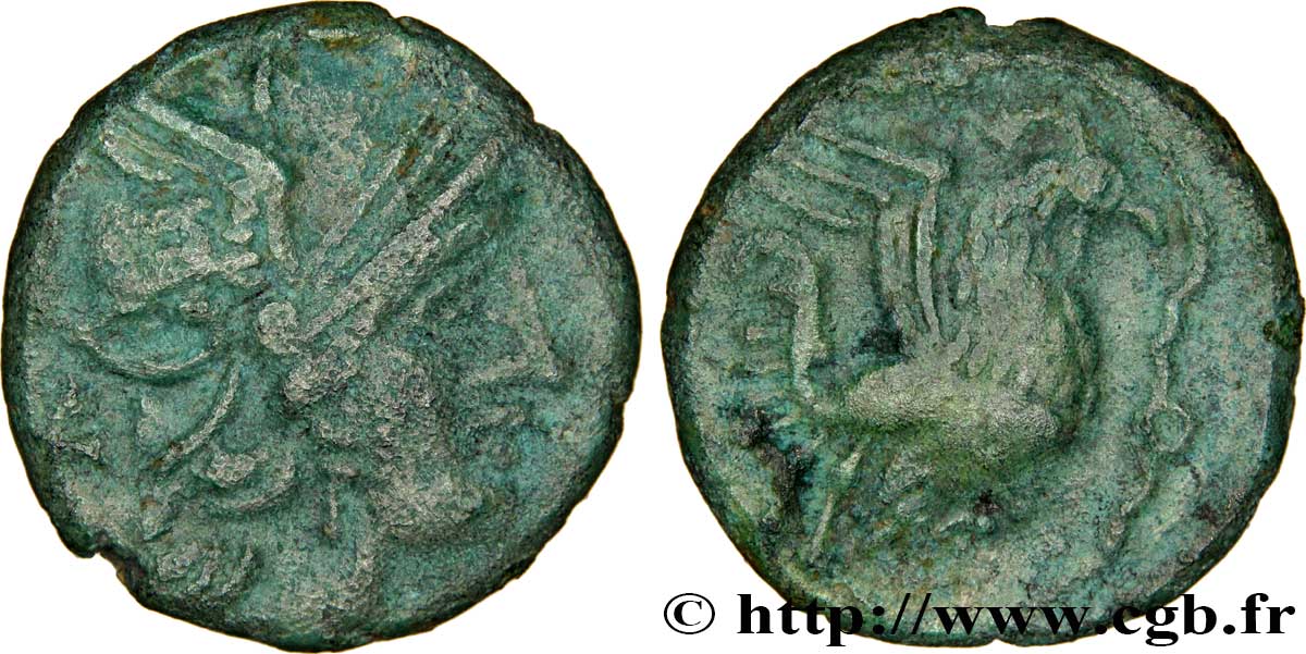 GALLIA - BELGICA - BELLOVACI (Región de Beauvais) Bronze au coq, “type de Bracquemont” BC/MBC