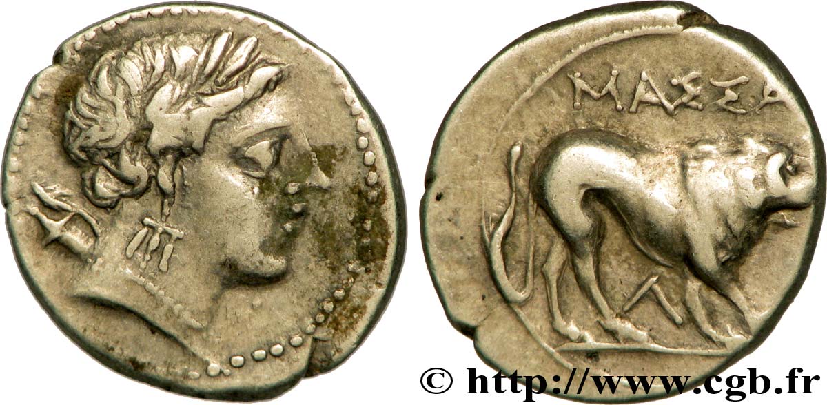 MASSALIA - MARSEILLE “Drachme légère” ou tétrobole TTB