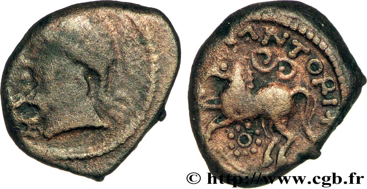SÉQUANES (Région de Besançon) Bronze TVRONOS / CANTORIX TB/TTB