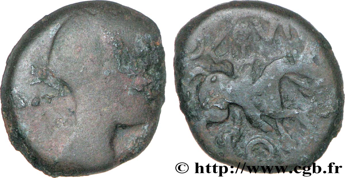 NERVII (Currently Belgium) Bronze VIROS au cavalier VF/XF