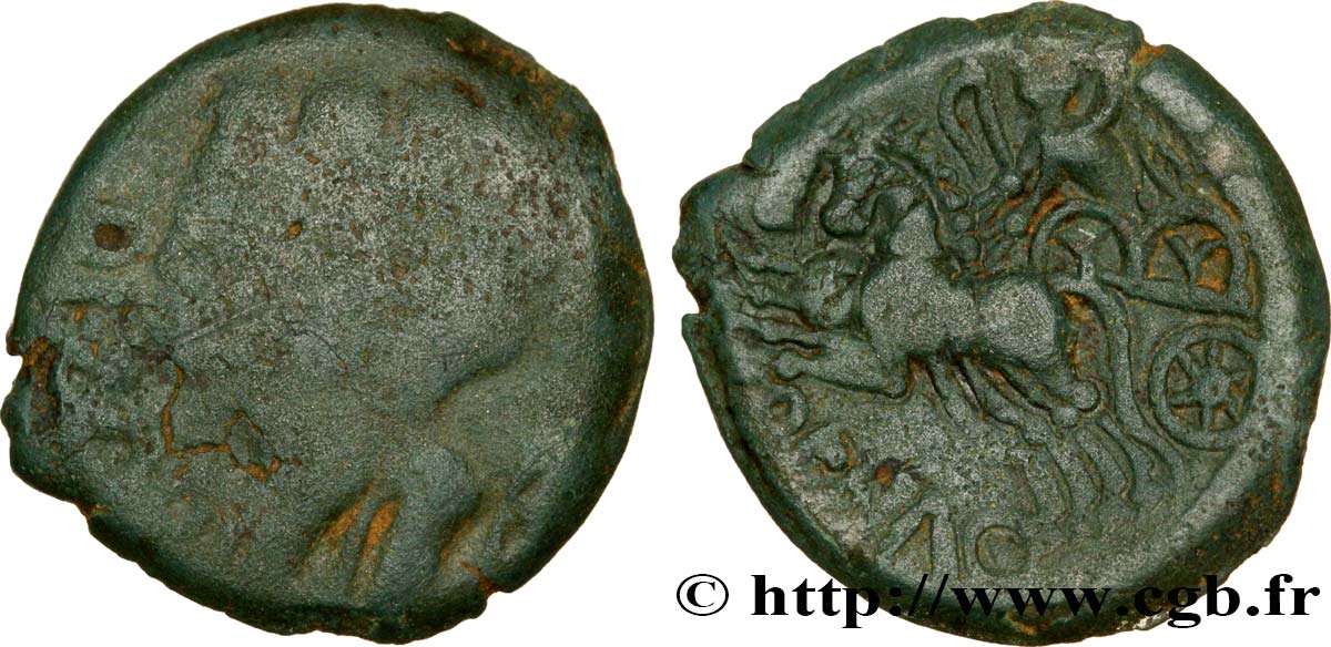GALLIA BELGICA - REMI (Regione di Reims) Bronze REMO/REMO q.MB/q.SPL