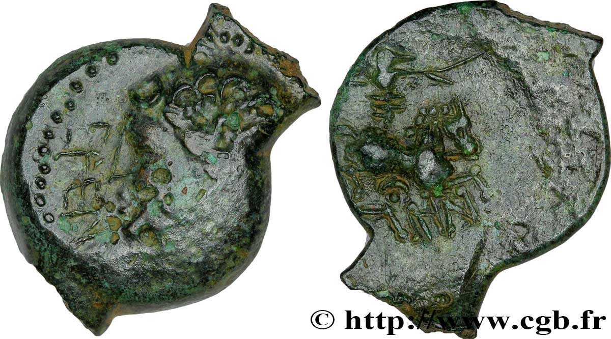 GALLIA BELGICA - MELDI (Area of Meaux) Bronze EPENOS VF/XF