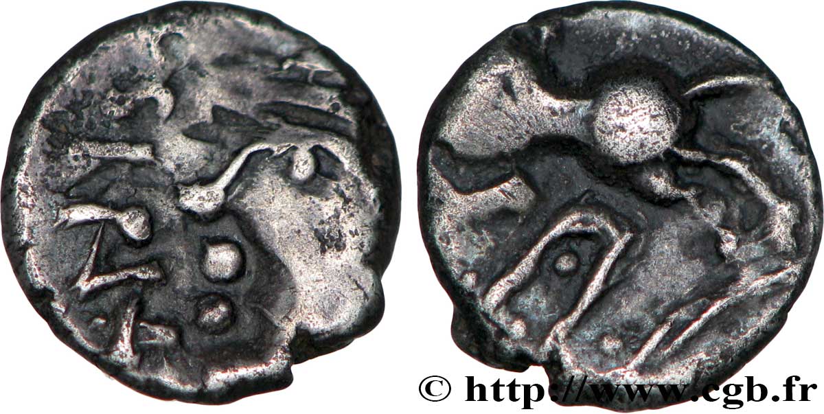 GALLIA BELGICA - SEQUANI (Area of Besançon) Denier TOGIRIX VF/XF