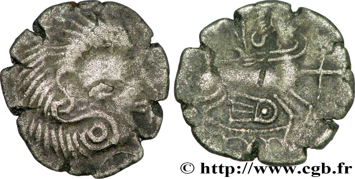 GALLIA - ARMORICA - CORIOSOLITÆ (Regione di Corseul, Cotes d Armor) Statère de billon, classe Vb BB/q.SPL