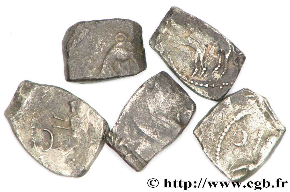 Monnaie Gauloise Rutènes - Drachme Argent - IIe-Ier Siècle Av. J.-C.