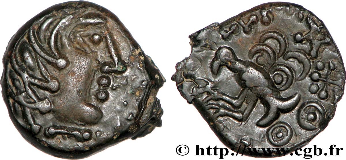 SÉNONS (région de Sens) Bronze YLLYCCI à l’oiseau, classe IV SUP