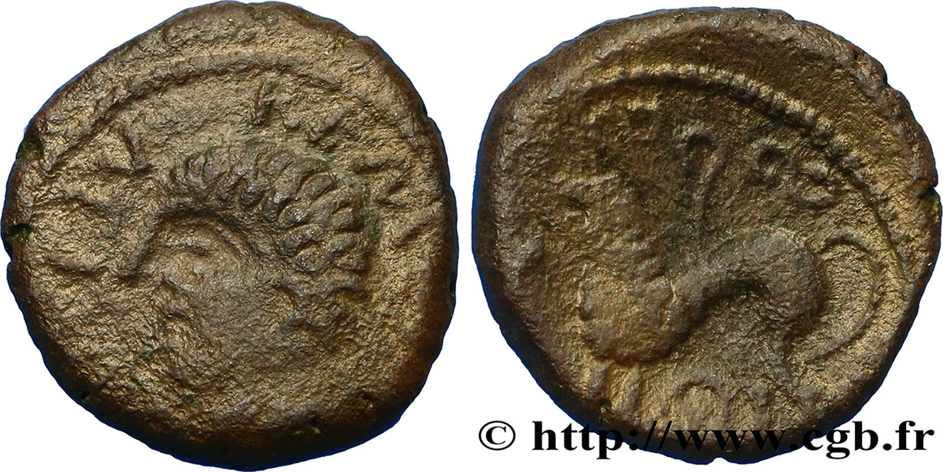 GALLIEN - BELGICA - REMI (Region die Reims) Bronze ATISIOS REMOS, classe I fSS