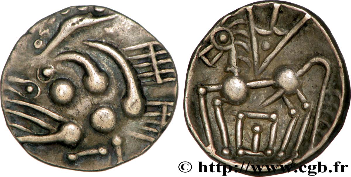 ELUSATES (Area of the Gers) Drachme “au cheval” AU