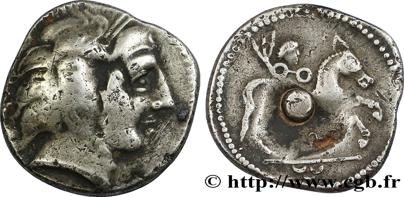 HOARD OF BRIDIERS (CREUSE) Drachme de Bridiers VF/XF