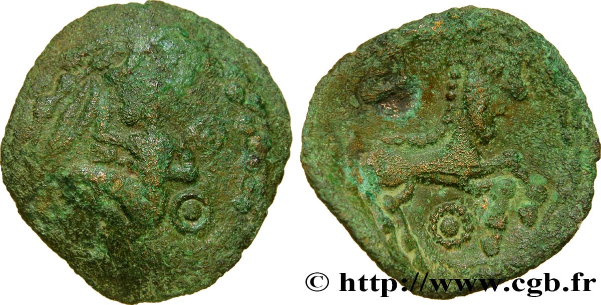 GALLIA - BELGICA - BELLOVACI (Regione di Beauvais) Bronze à l’archer agenouillé MB/BB