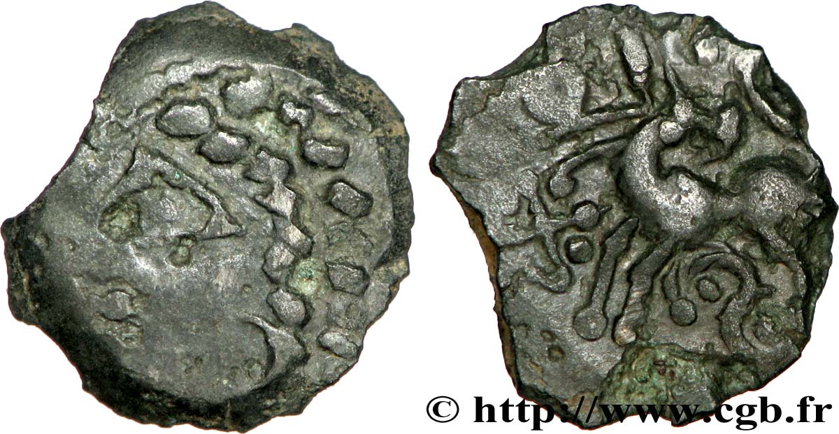 GALLIA BELGICA - LINGONES (Area of Langres) Bronze EKPITO VF/XF