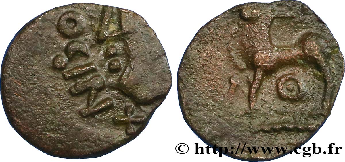 GALLIEN - BELGICA - SEQUANI (Region die Besançon) Bronze TOGIRIX fVZ