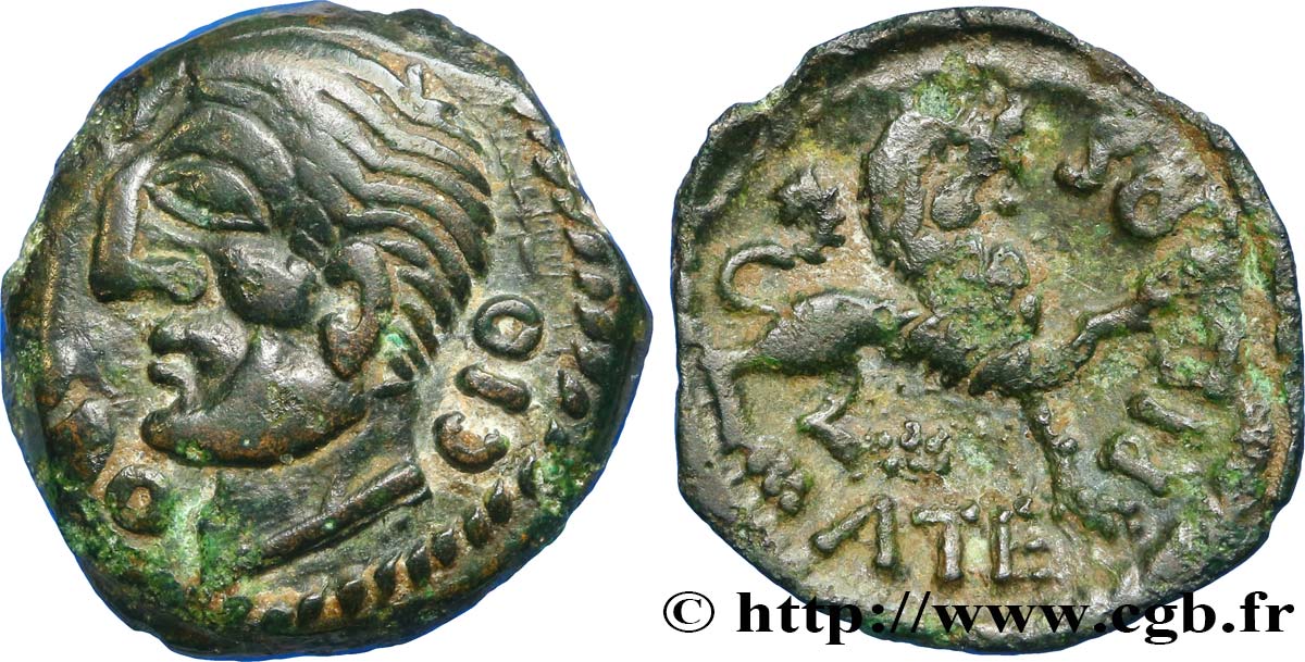 GALLIA - CARNUTES (Regione della Beauce) Bronze TOVTOBOCIO ATEPILOS q.SPL