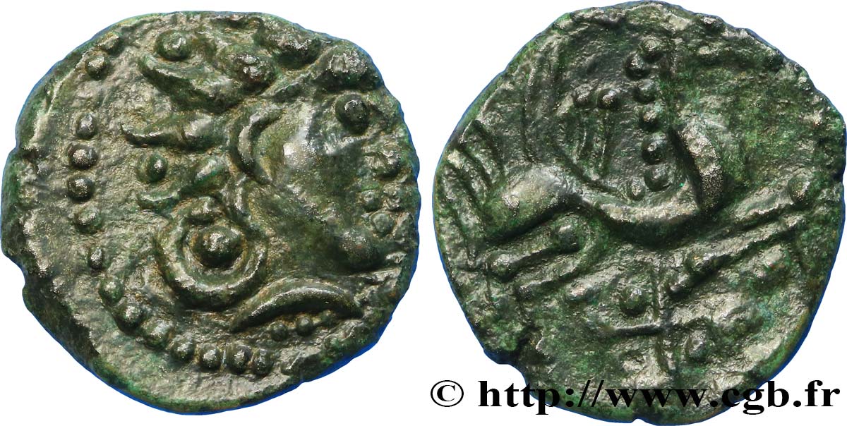 GALLIA - CARNUTES (Regione della Beauce) Bronze au pégase q.SPL