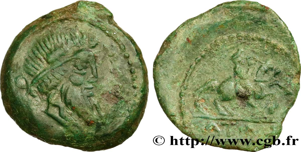 GALLIA - SUDOVESTE DELLA GALLIA - RUTENI (Regione di Rodez) Bronze TATINOS BB