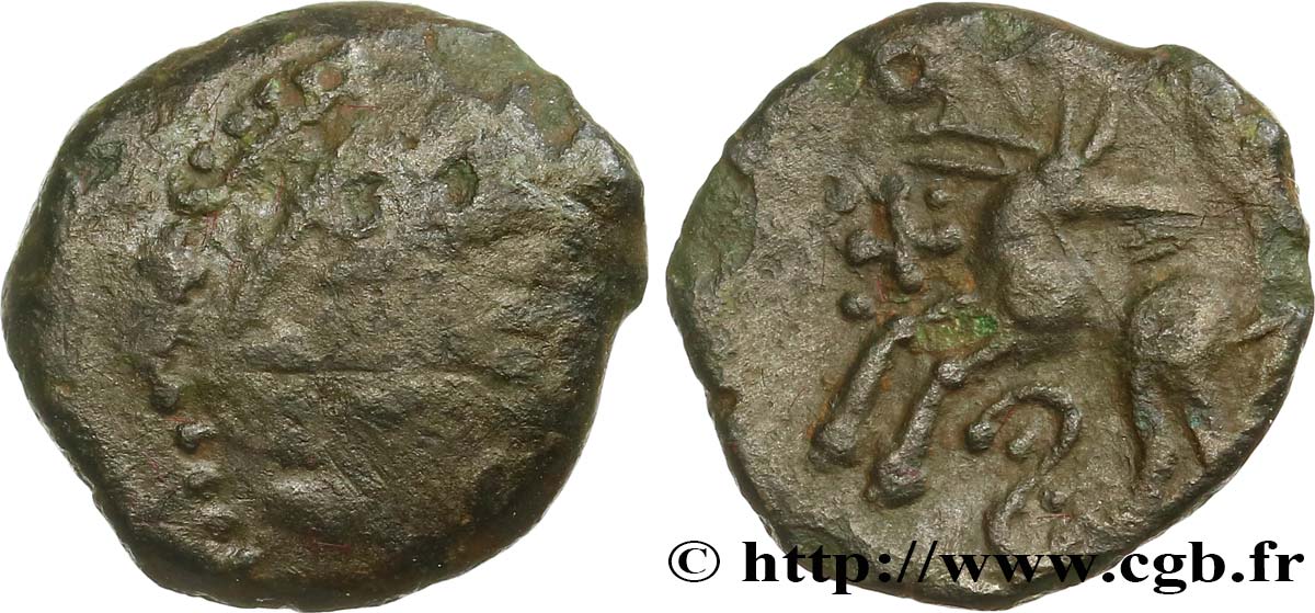 GALLIA BELGICA LINGONES (Regione di Langres) Bronze EKPITO B/BB