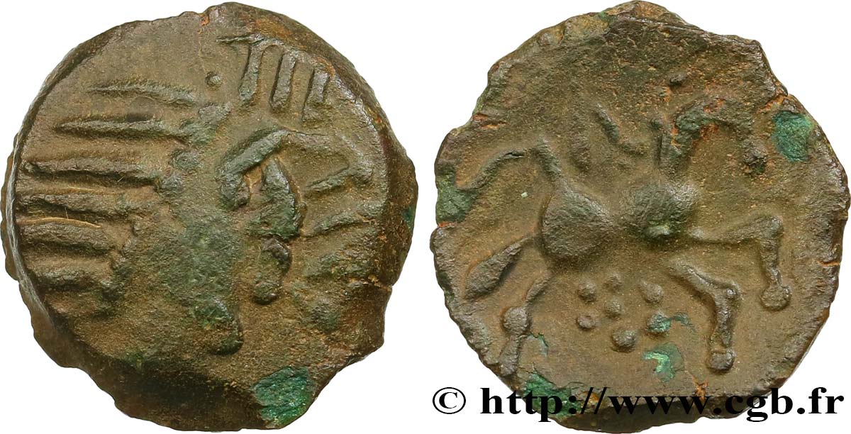 PICTONES / MID-WESTERN, Unspecified Bronze VIRII, stylisé AU