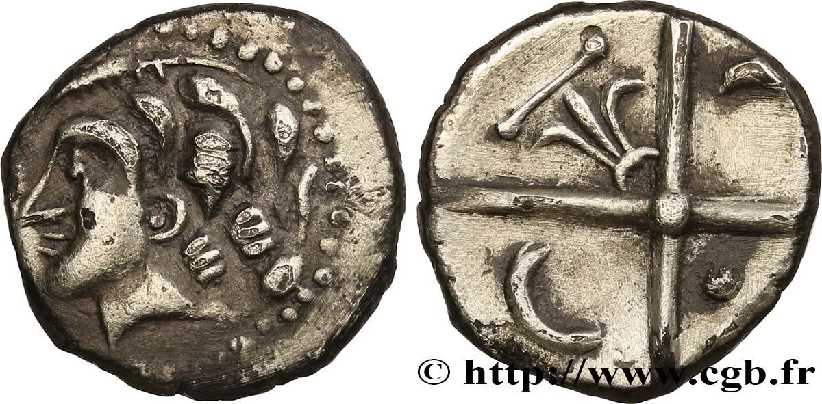 GALLIA - SUDOVESTE DELLA GALLIA LONGOSTALETES (Regione di Narbonne) Drachme “au style languedocien”, S. 276 q.SPL
