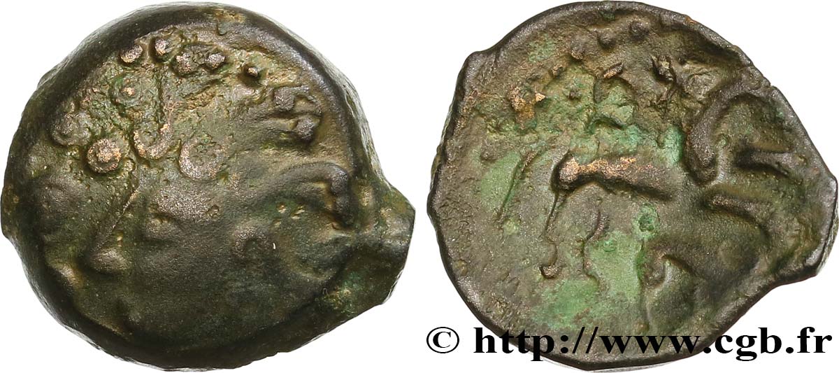 SUESSIONS (région de Soissons) Bronze DEIVICIAC, classe I TTB
