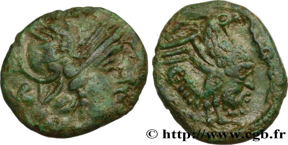 BELLOVAQUES (Région de Beauvais) Bronze au coq, “type de Bracquemont” TTB