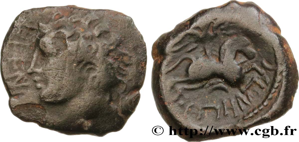 GALLIA BELGICA - MELDI (Regione di Meaux) Bronze EPENOS BB/q.SPL