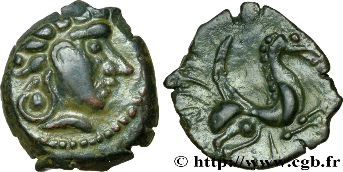 GALLIEN - CARNUTES (Region die Beauce) Bronze au pégase fVZ