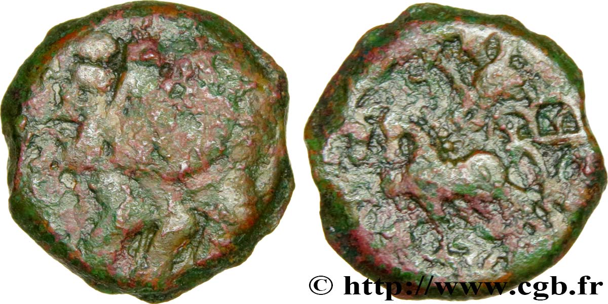 GALLIA BELGICA - REMI (Area of Reims) Bronze REMO/REMO VF