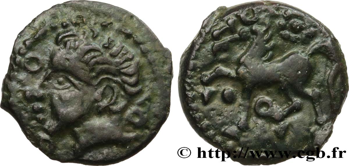 BITURIGES CUBI / CENTRE-OUEST, UNSPECIFIED Bronze ROAC, DT. 3716 et 2613 AU