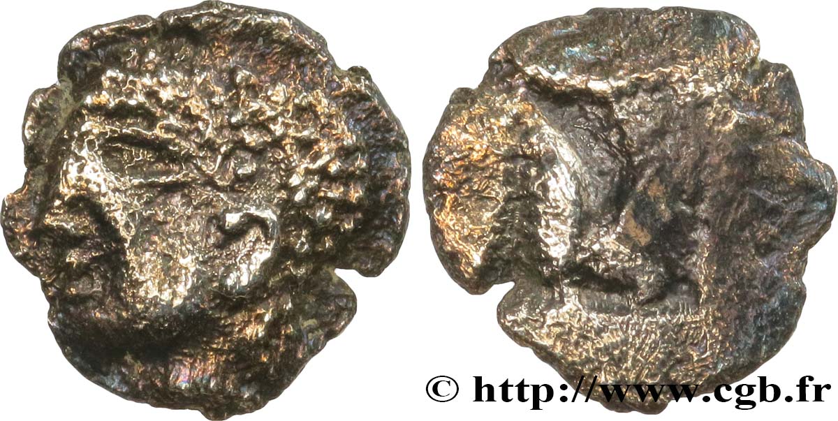 MASALIA - MARSEILLES Litra du type du trésor d Auriol à la tête d Artémis BC+/BC