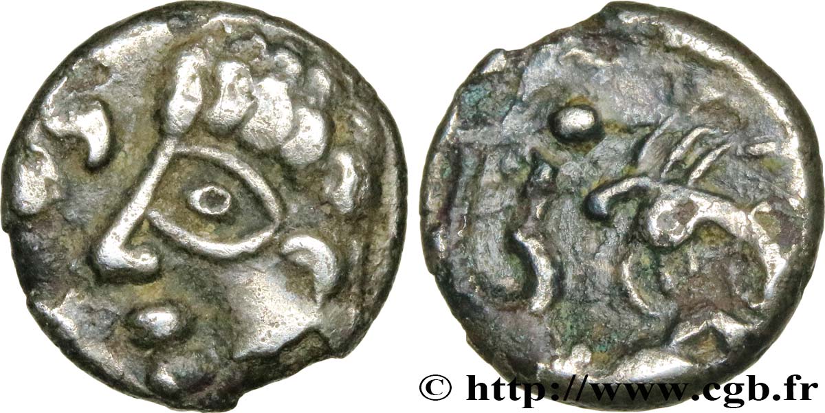 LEUQUES (Région de Toul) Denier SOLIMA/COLIMA TTB