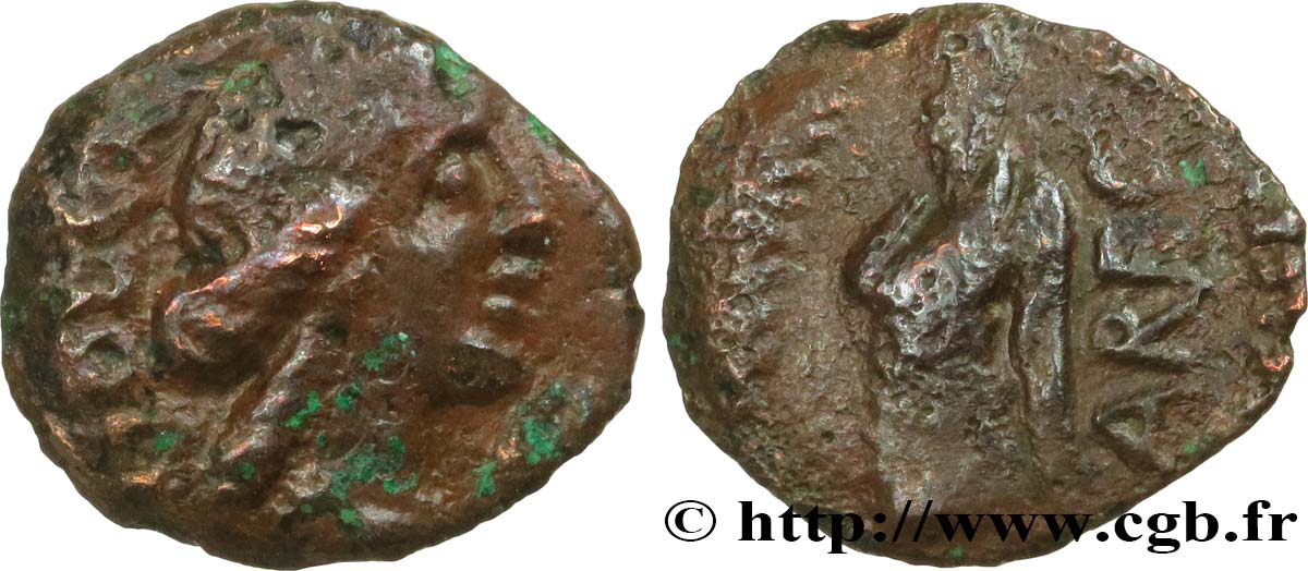 GALLIA - SUDOESTE DE GALLIA VOLCÆ ARECOMICI (Región de Nisma) Bronze au Démos, VOLCAE AREC MBC