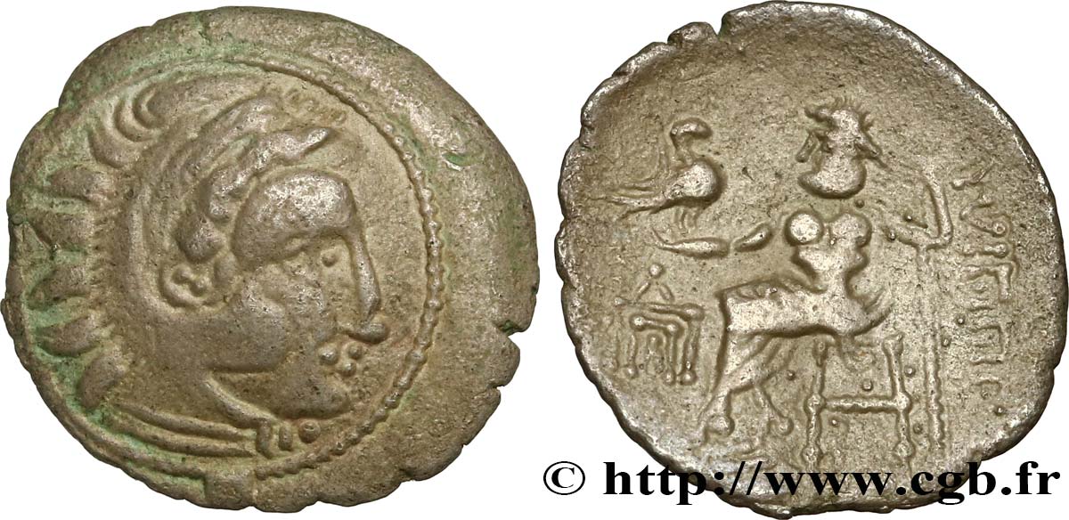 DANUBIAN CELTS - IMITATIONS OF THE TETRADRACHMS OF ALEXANDER III AND HIS SUCCESSORS Drachme, imitation du type de Philippe III AU