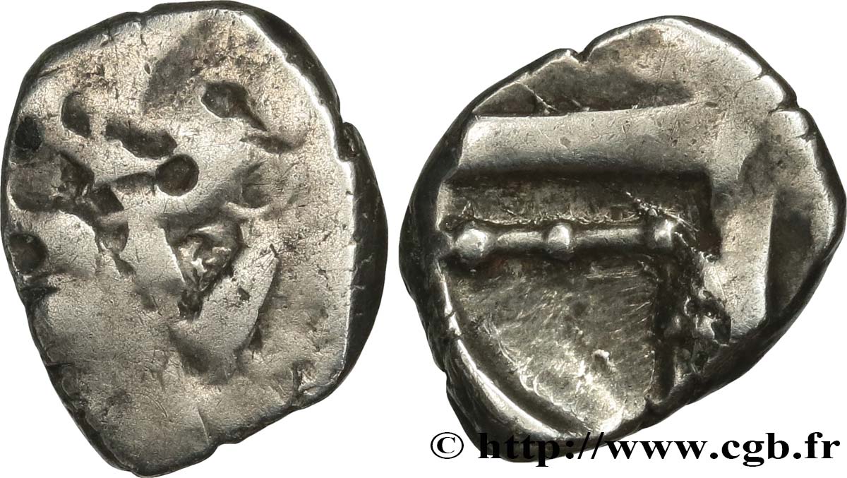 GALLIA - SOUTH WESTERN GAUL - CADURCI (Area of Cahors) Drachme “du type de Cuzance” VF