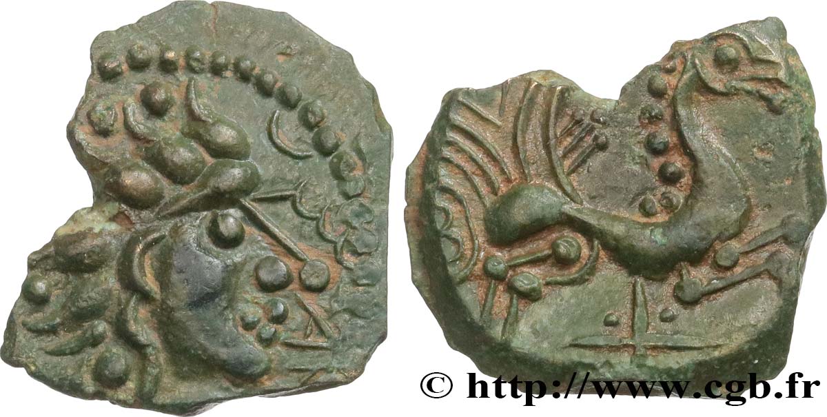 GALLIA - CARNUTES (Región de la Beauce) Bronze au pégase EBC